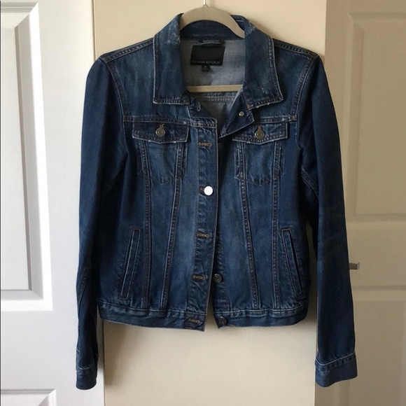Banana Republic Denim Trucker Jacket 